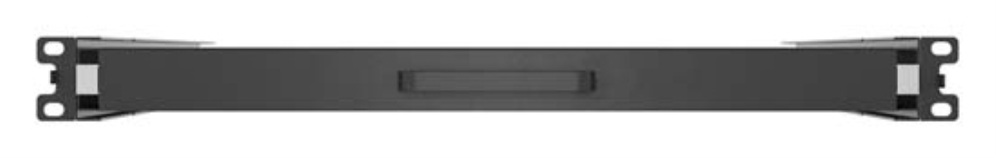 BANDELA LANBERG DESLIZANTE 1U 445X350MM HASTA 35KG RACK 19" NEGRO - detalle