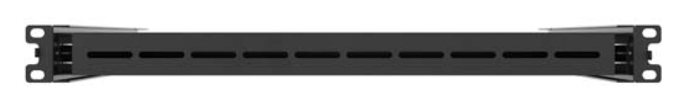 BANDELA LANBERG DESLIZANTE 1U 445X350MM HASTA 35KG RACK 19" NEGRO - detalle