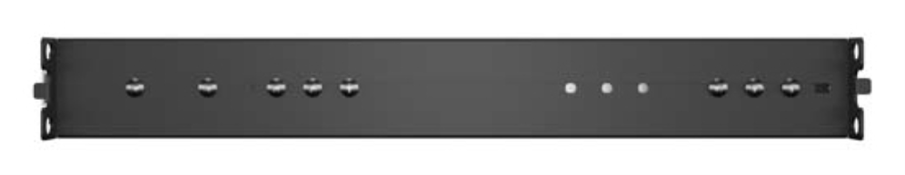 BANDELA LANBERG DESLIZANTE 1U 445X350MM HASTA 35KG RACK 19" NEGRO - detalle