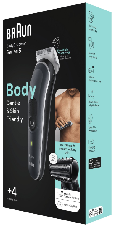 BARBERO BRAUN BG5360 BOX - detalle