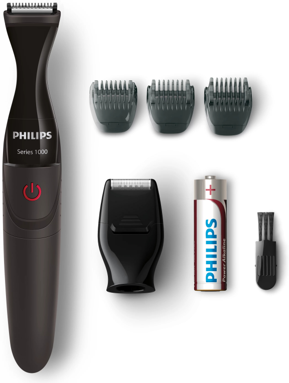 BARBERO PHILIPS MG1100/16 S1000 3 PEINAS PILA AA - detalle