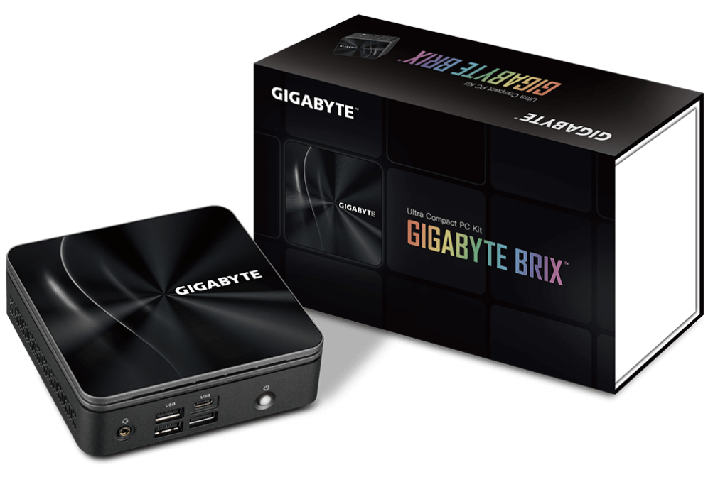 BAREBONE GIGABYTE BRIX RYZEN 7 4800U WIFI NO HDD NO RAM STD - detalle