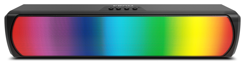 BARRA DE SONIDO BLUETOOTH RGB KROM K-POP - detalle