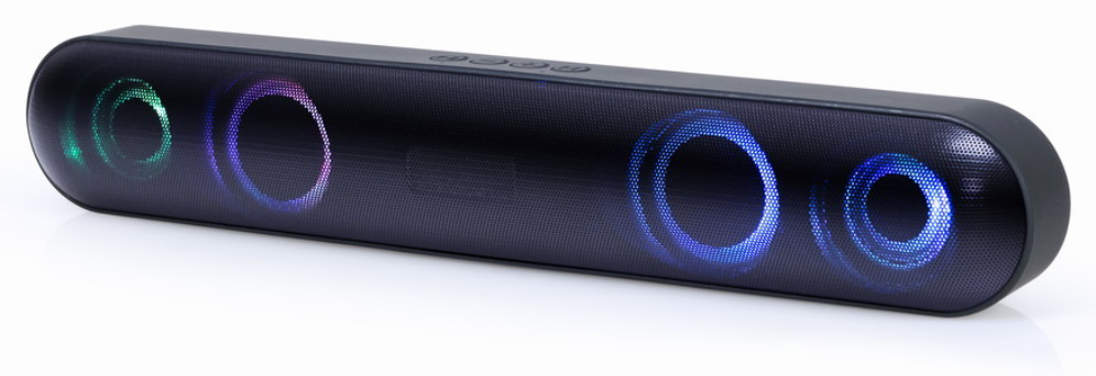BARRA DE SONIDO GEMBIRD BLUETOOTH NEGRA - detalle