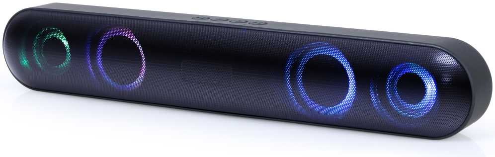 BARRA DE SONIDO GEMBIRD BLUETOOTH NEGRA - detalle