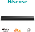 BARRA DE SONIDO HISENSE HS1000 120W DOLBY STEREO 2 CANALES BT 5.3 HDMI