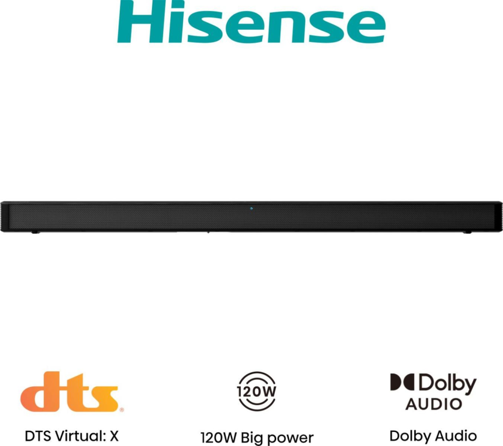 BARRA DE SONIDO HISENSE HS205G 2.0CH 60W