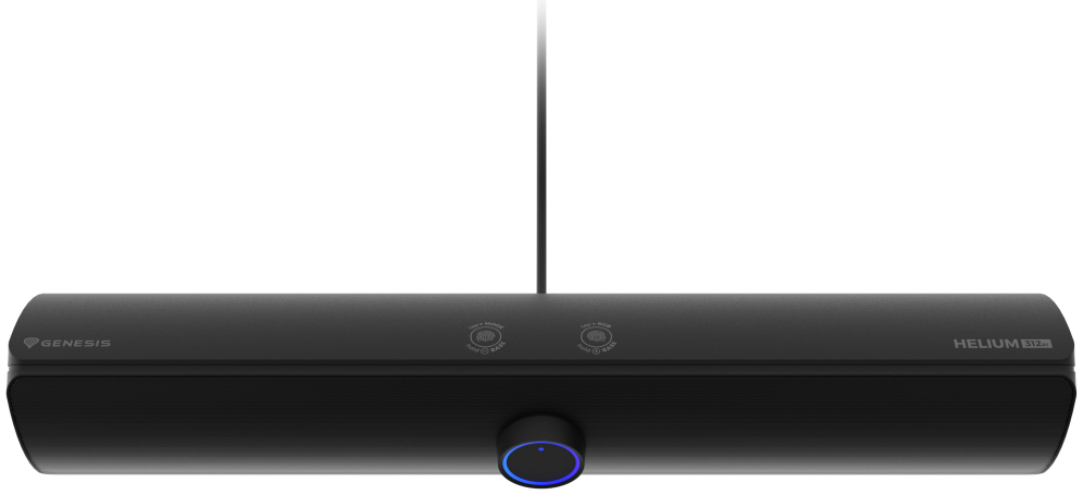 BARRA SONIDO GENESIS HELIUM 312BT 2.0 10W NEGRA BT - detalle
