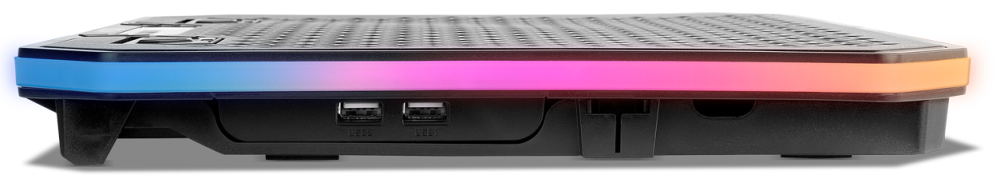 BASE REFRIGERACION KROM KOOLER RGB LAPTOP COOLING BASE - detalle