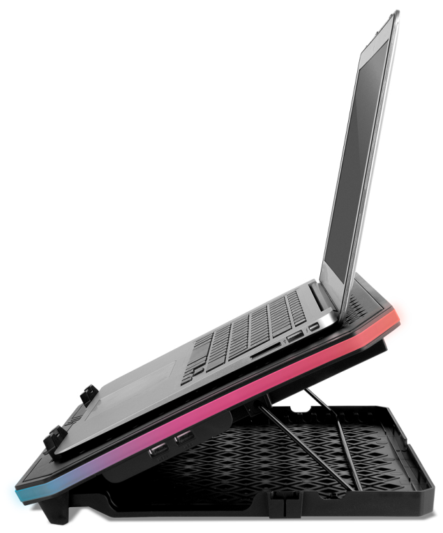 BASE REFRIGERACION KROM KOOLER RGB LAPTOP COOLING BASE - detalle