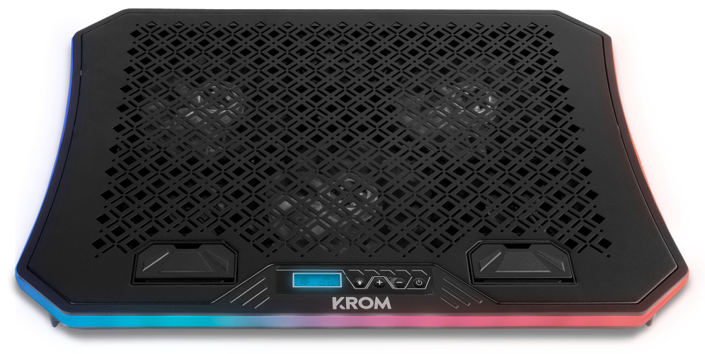 BASE REFRIGERACION KROM KOOLER RGB LAPTOP COOLING BASE