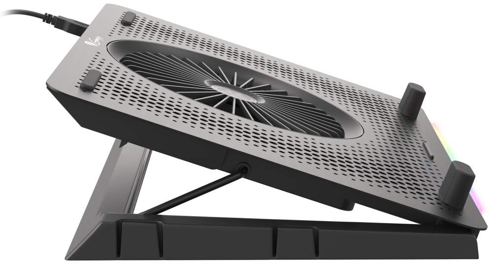 BASE REFRIGERADORA GENESIS OXID 450 RGB PARA PORTATIL 15.6" - detalle