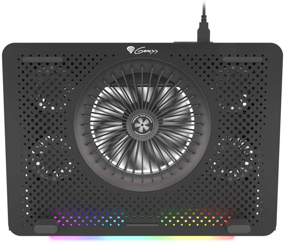 BASE REFRIGERADORA GENESIS OXID 450 RGB PARA PORTATIL 15.6" - detalle