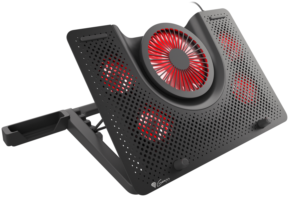 BASE REFRIGERADORA PARA PORTATIL GENESIS OXID 550 15.6-17.3" 1 USB - detalle