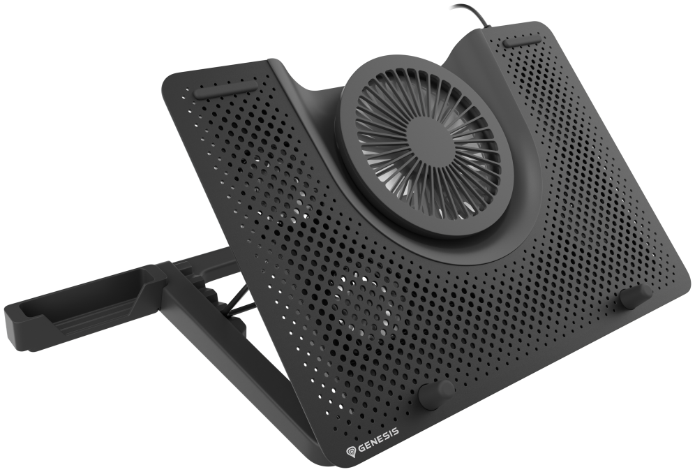 BASE REFRIGERADORA PARA PORTATIL GENESIS OXID 550 15.6-17.3" 1 USB - detalle