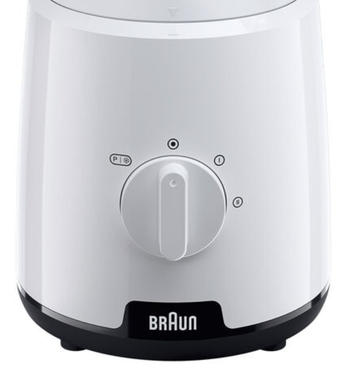 BATIDORA DE VASO BRAUN JB1050WH 600W BLANCO 2 VELOCIDADES - detalle
