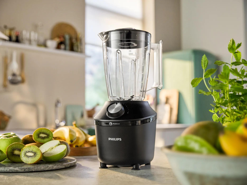 BATIDORA DE VASO PHILIPS HR2291/01 2L 600W NEGRO - detalle
