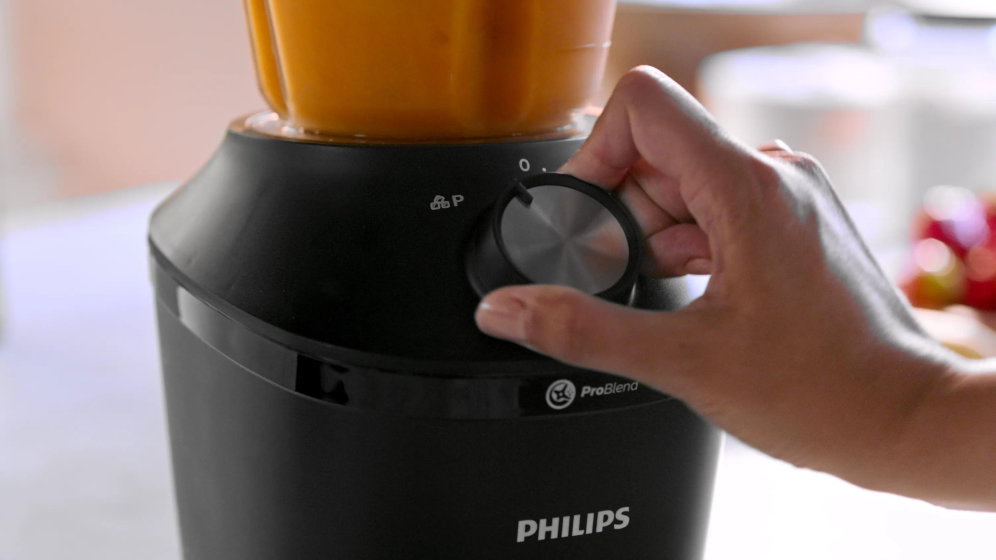 BATIDORA DE VASO PHILIPS HR2291/01 2L 600W NEGRO - detalle