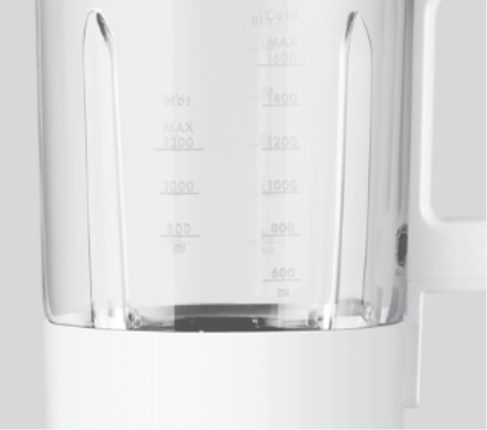 BATIDORA VASO XIAOMI SMART BLENDER BATIDORA DE VASO 1000W 1.6L WIFI INOXIDABLE - detalle