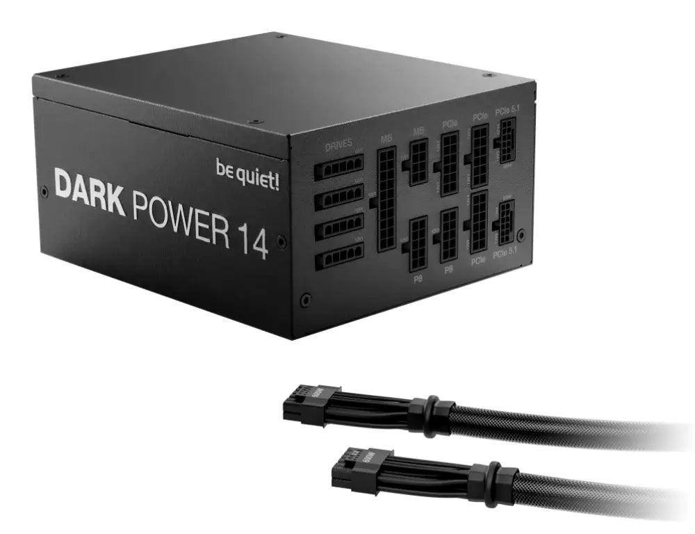 be quiet! Dark Power 14 1200 W - 80 Plus Titanium unidad de fuente de alimentación 20+4 pin ATX ATX Negro - detalle