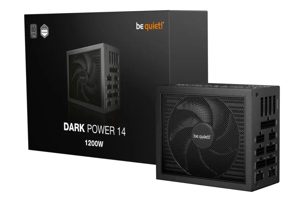 be quiet! Dark Power 14 1200 W - 80 Plus Titanium unidad de fuente de alimentación 20+4 pin ATX ATX Negro - detalle