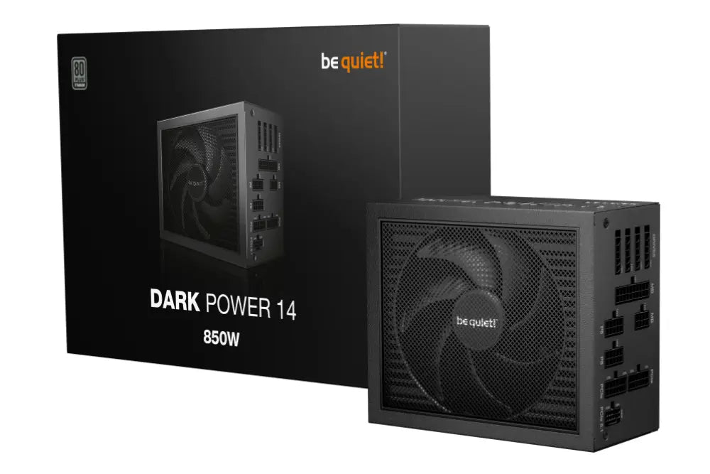 be quiet! Dark Power 14 850 W - 80 Plus Titanium unidad de fuente de alimentación 20+4 pin ATX ATX Negro - detalle