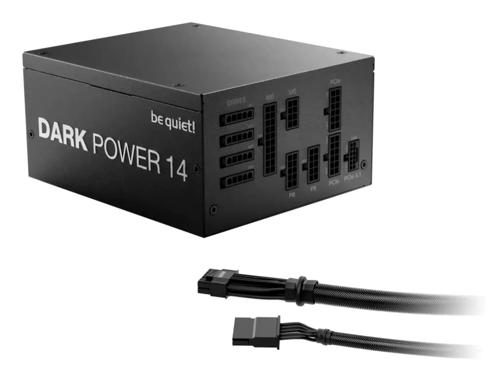be quiet! Dark Power 14 850 W - 80 Plus Titanium unidad de fuente de alimentación 20+4 pin ATX ATX Negro - detalle
