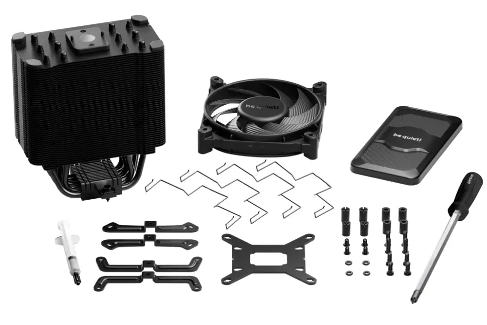 be quiet! DARK ROCK 5 Procesador Refrigerador de aire 12 cm Negro 1 pieza(s) - detalle