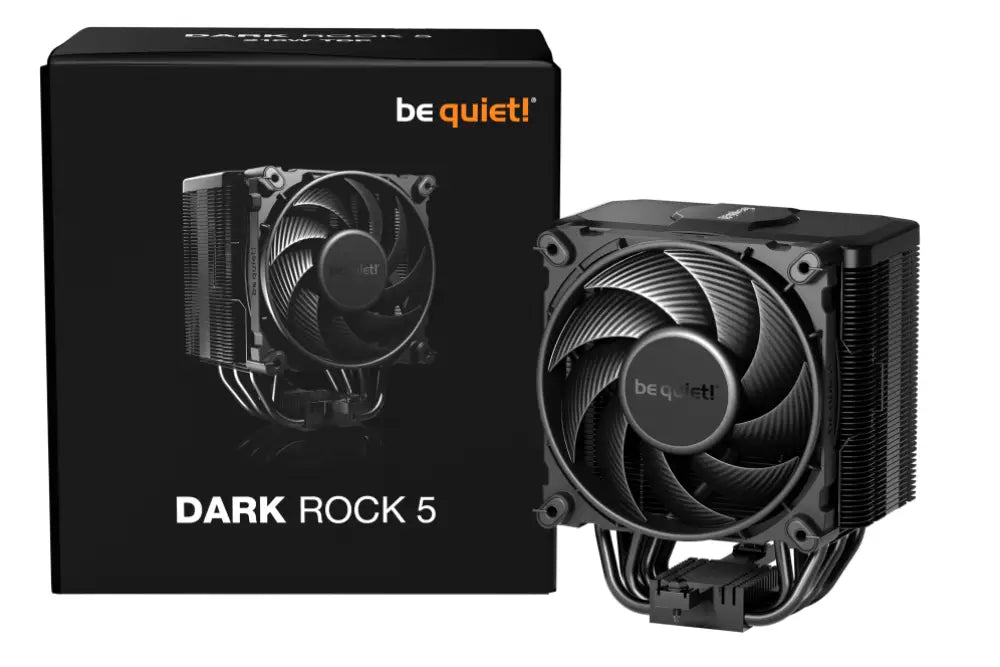 be quiet! DARK ROCK 5 Procesador Refrigerador de aire 12 cm Negro 1 pieza(s) - detalle