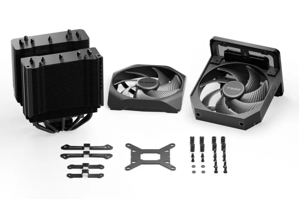 Ventilador de refrigeración para procesador be quiet! Dark Rock Elite, negro, 13.5 cm, para enfriar CPU en PC.