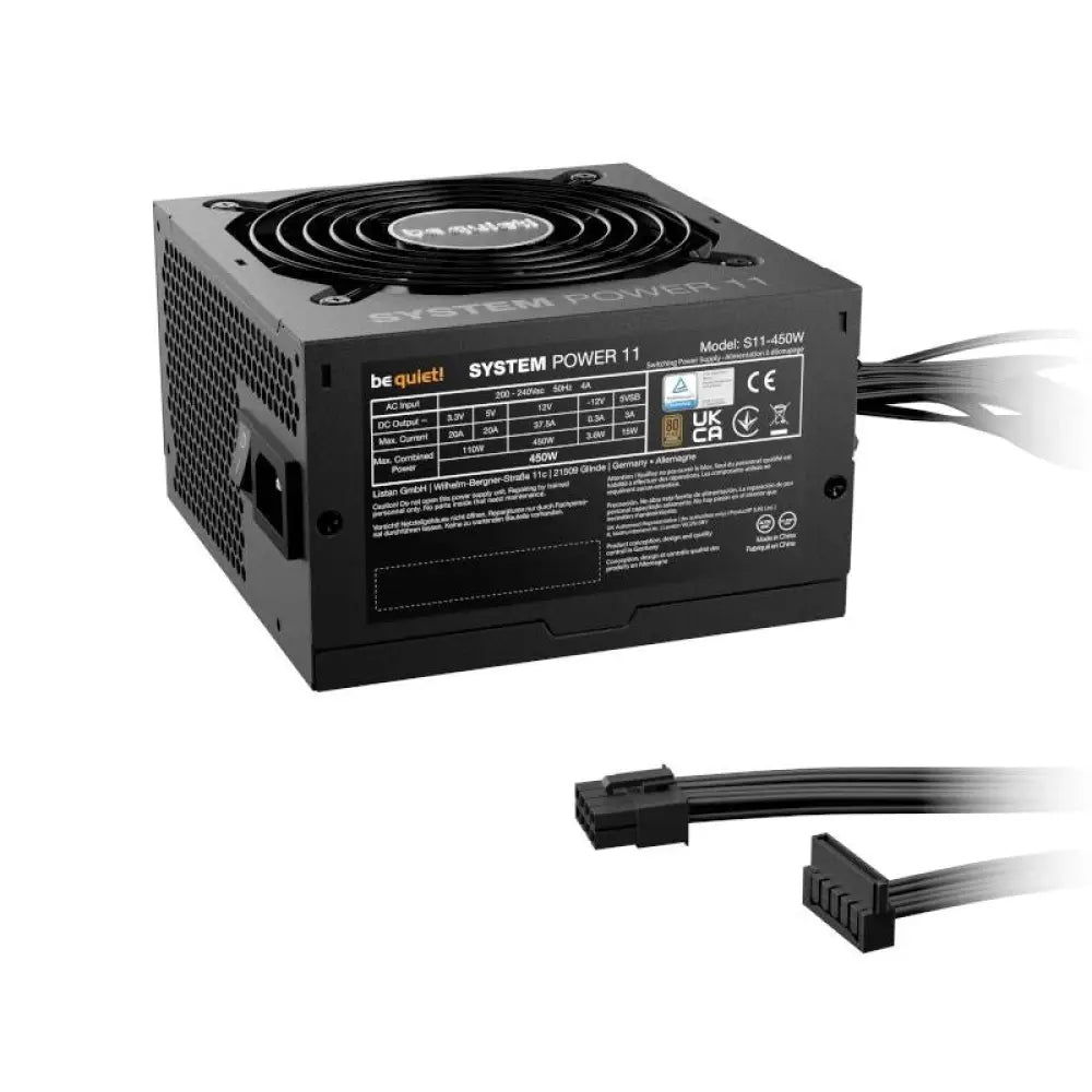 be quiet! Fuente System Power 11 450W 20+4 p ATX - detalle