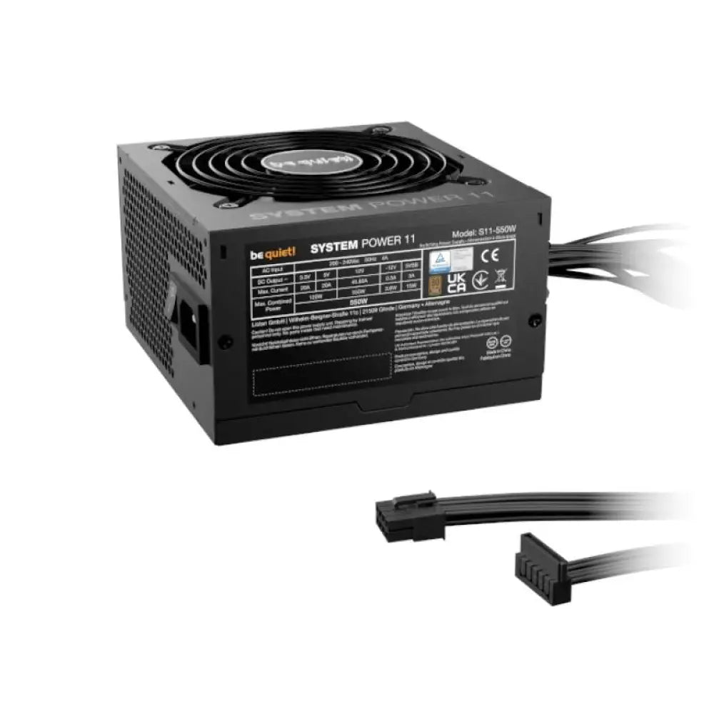 be quiet! Fuente System Power 11 550W 20+4 p ATX - detalle