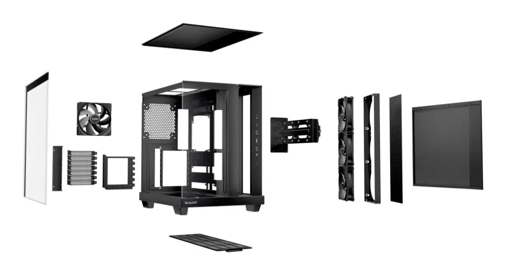 be quiet! Light Base 500 Midi Tower Negro - detalle