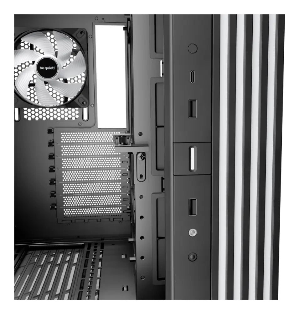be quiet! LIGHT BASE 600 DX Black Midi Tower Negro - detalle