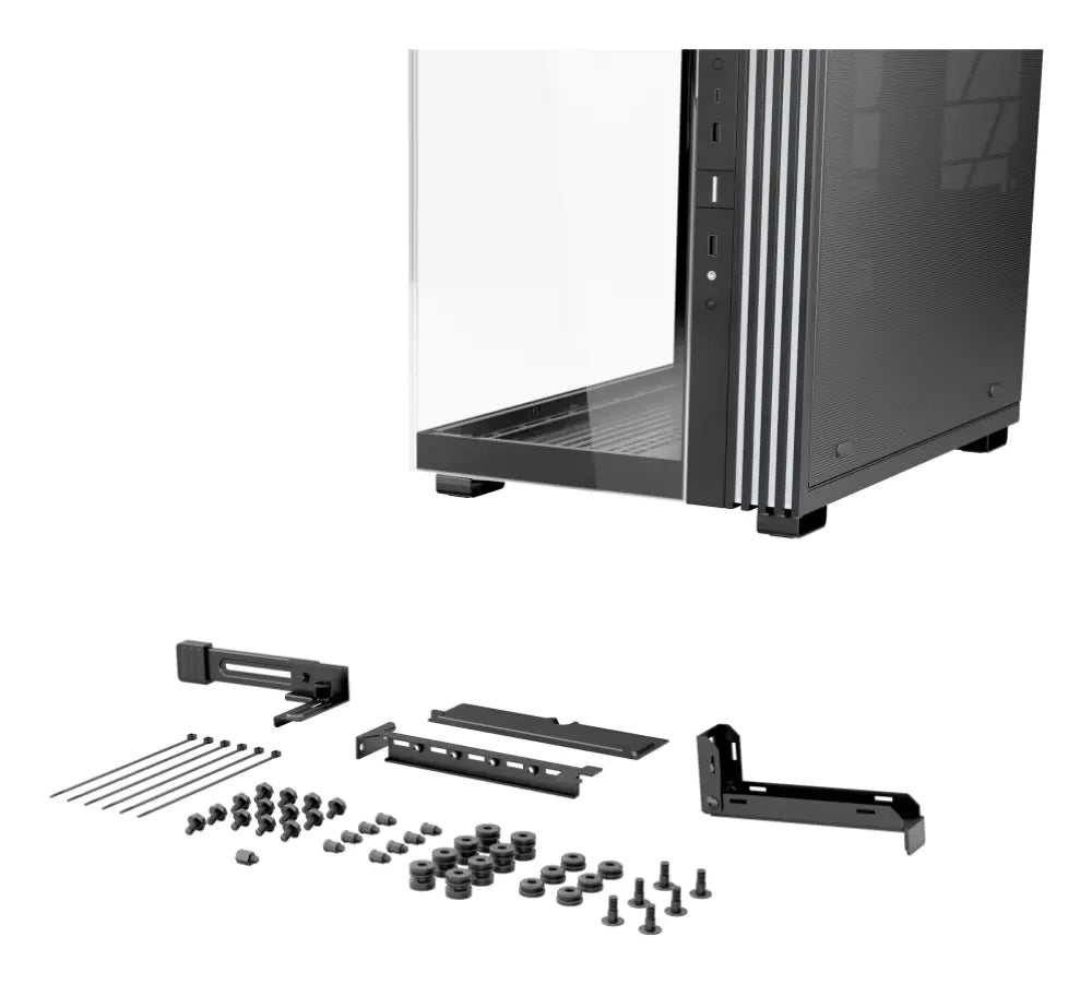 be quiet! LIGHT BASE 600 DX Black Midi Tower Negro - detalle