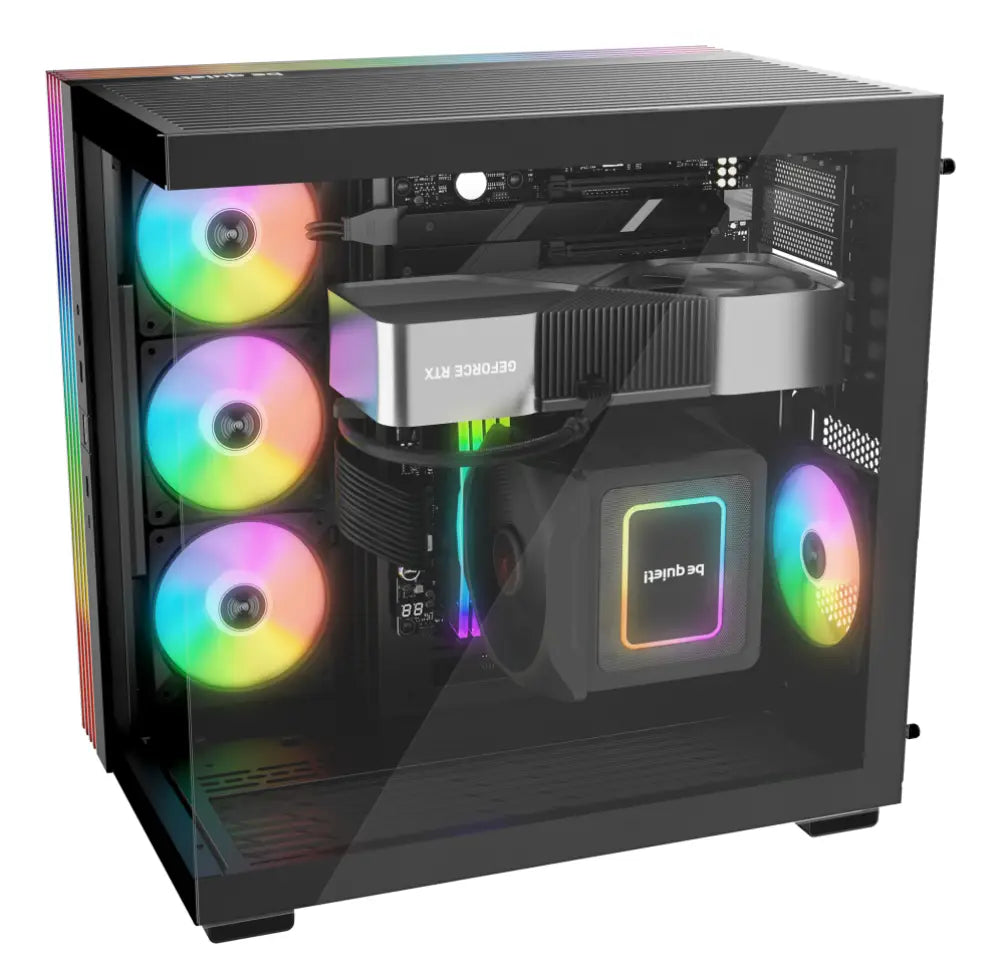 be quiet! LIGHT BASE 600 DX Black Midi Tower Negro - detalle