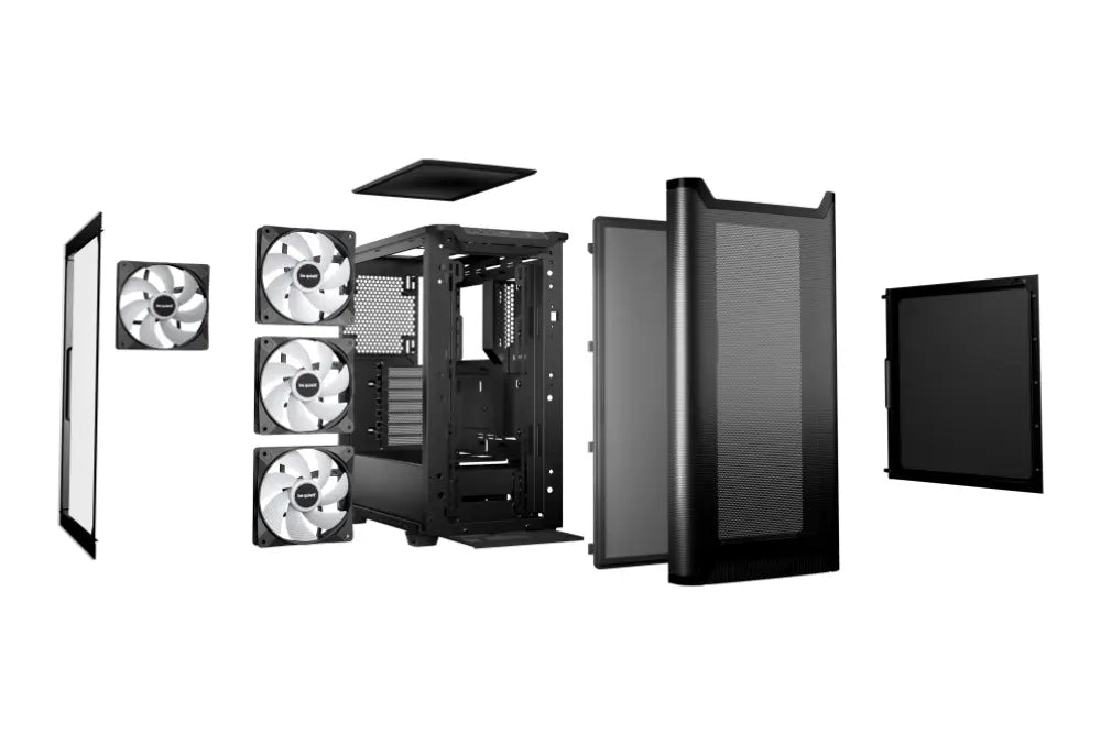 be quiet! Pure Base 501 LX Black Midi Tower Negro - detalle