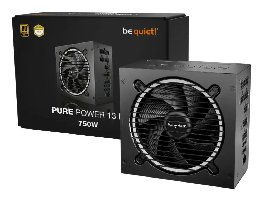 be quiet! Pure Power 13 M | 750W unidad de fuente de alimentación 20+4 pin ATX ATX Negro - detalle