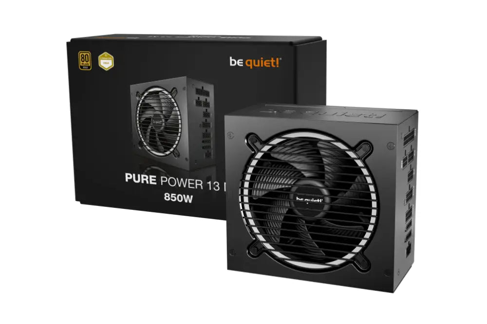 be quiet! Pure Power 13 M | 850W unidad de fuente de alimentación 20+4 pin ATX ATX Negro - detalle