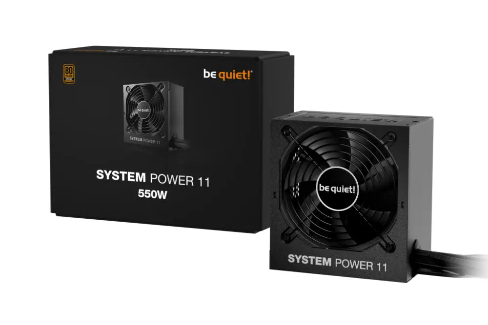 be quiet! System Power 11 550W unidad de fuente de alimentación 20+4 pin ATX ATX Negro - detalle