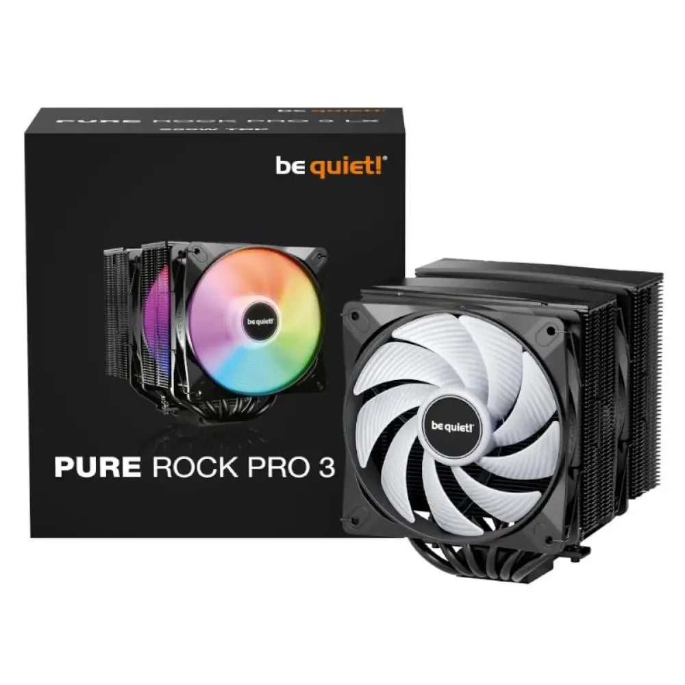 be quiet! Ventilador PURE ROCK PRO 3 LX Black - detalle
