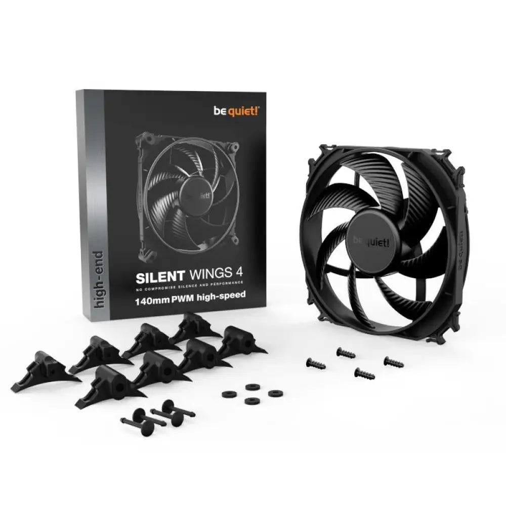 be quiet! Ventilador Silent Wings 4 140mm Negro - detalle