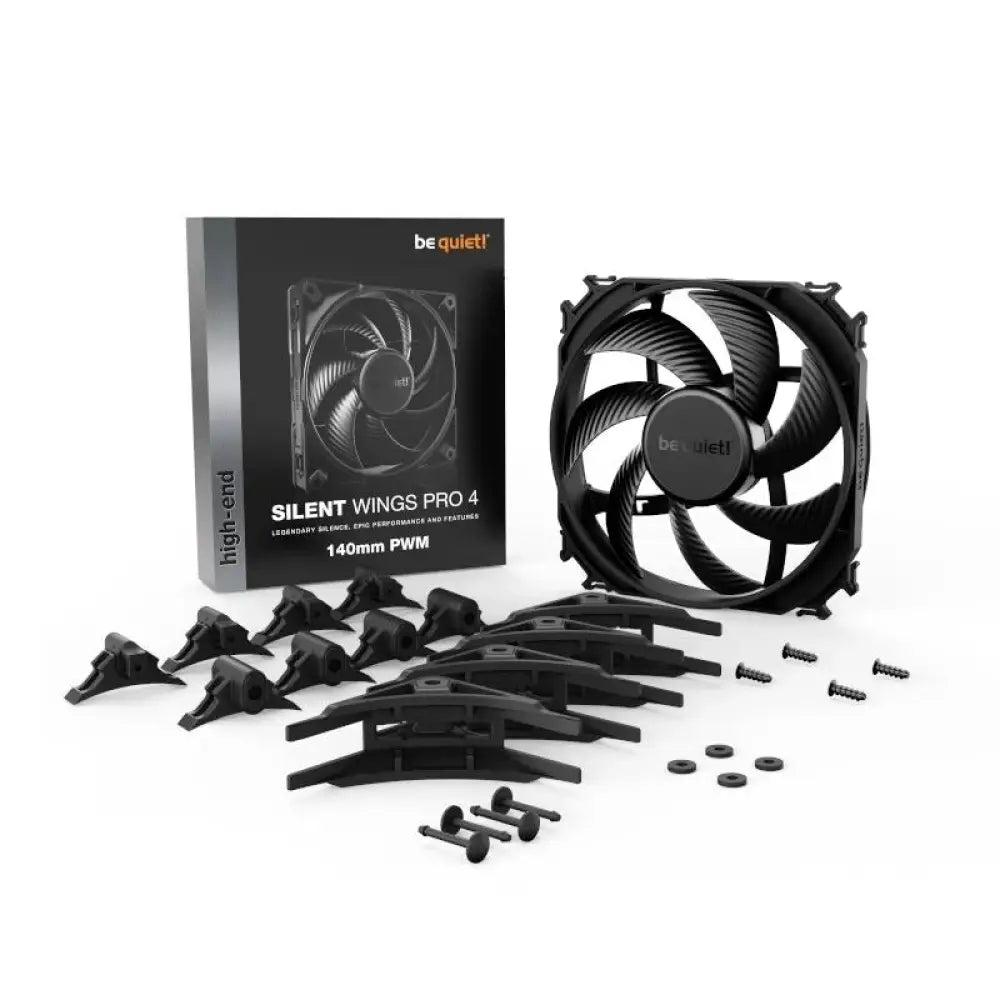 be quiet! Ventilador Silent Wings Pro 4 140mm Negr - detalle