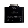 Bluestork BS-GAL-RDR/SD cambiador de género para cable Samsung 30-pin USB 2.0/SD Card Negro