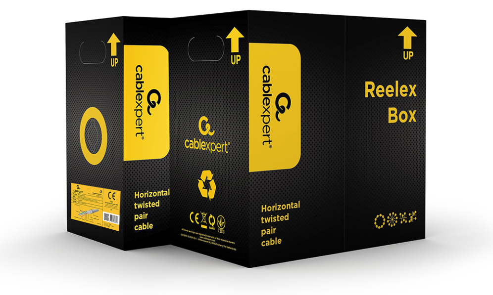 BOBINA CABLE GEMBIRD CAT6 FTP PREMIUM CCA SOLIDO ECA 305 M - detalle