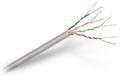 BOBINA CABLE RED AISENS RJ45 CAT.5E UTP RIGIDO AWG24 GRIS 100M