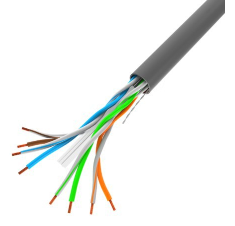 BOBINA CABLE RED LANBERG UTP RJ45 1GB/S SOLIDO CCA AWG23 100M GRIS - detalle