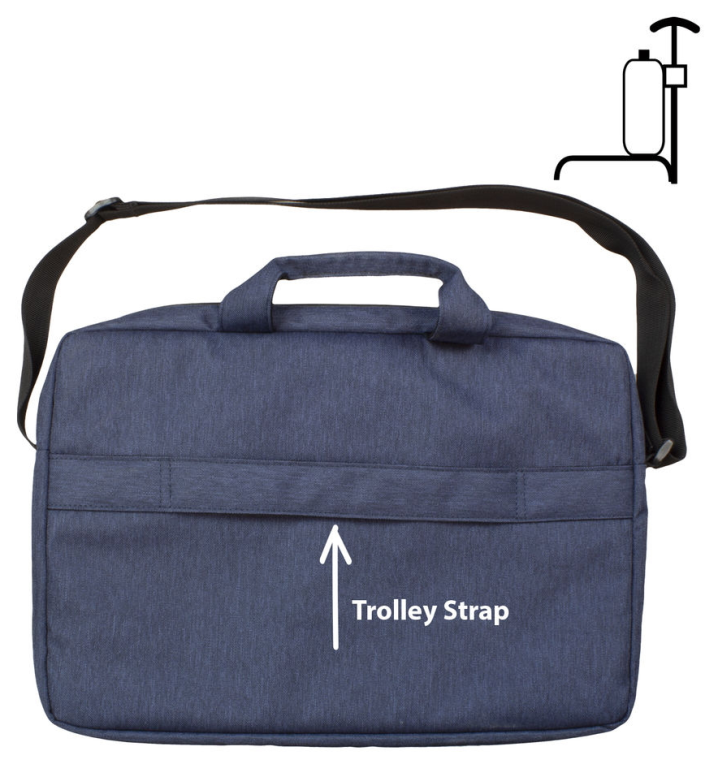 BOLSA EWENT PARA PORTATIL 15.6" - AZUL - detalle