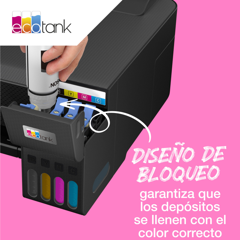 BOTELLA EPSON 104 NEGRO - detalle
