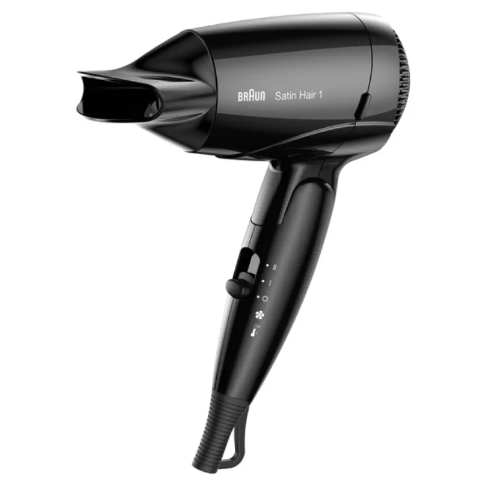 Braun HD130 secador 1200 W Negro - detalle